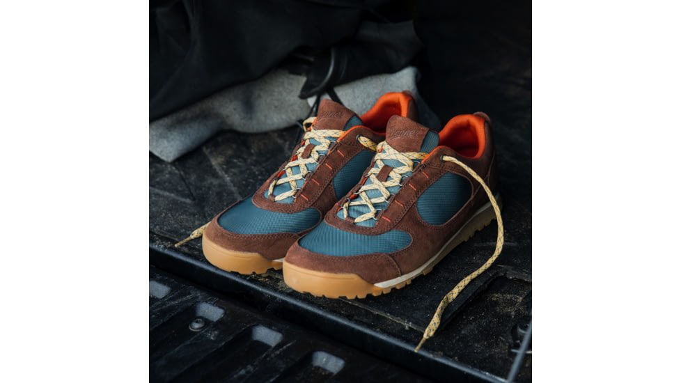 Danner Jag Low Hiking Shoes - Mens, Dark Earth/Goblin Blue, 12 US, 37402-D-12