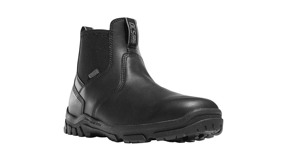 Danner Lookout Station Office 5.5in Non-Metallic Toe Boots, Black, 14D, 23829-14D