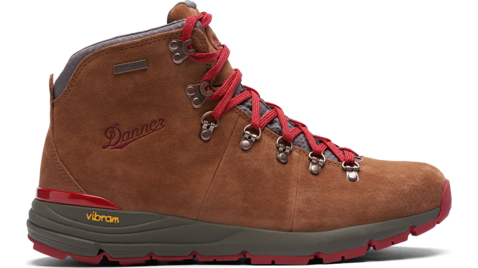 Danner Mountain 600 4.5in Hiking Boot - Mens, Brown/Red, Medium, 7, 62241-D-7