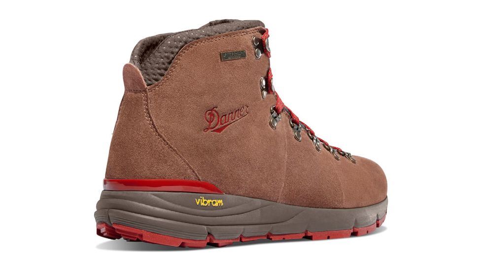 Danner Mountain 600 Hiking Boot - Men's-Brown/Red-Medium-9