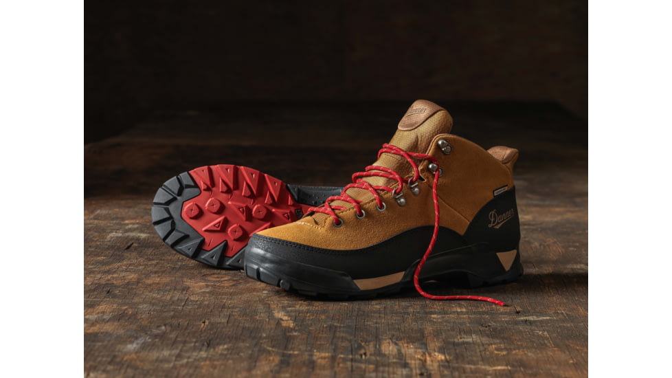 Danner Panorama Mid 6in Shoes - Mens, Brown/Red, 11.5, D, 63433-11.5-D