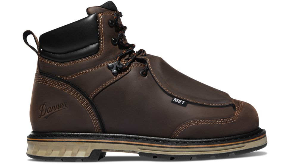 Danner Steel Yard 6in 400G Steel Toe Work Boot - Mens, Brown, 9 US, Wide, 12533-9EE