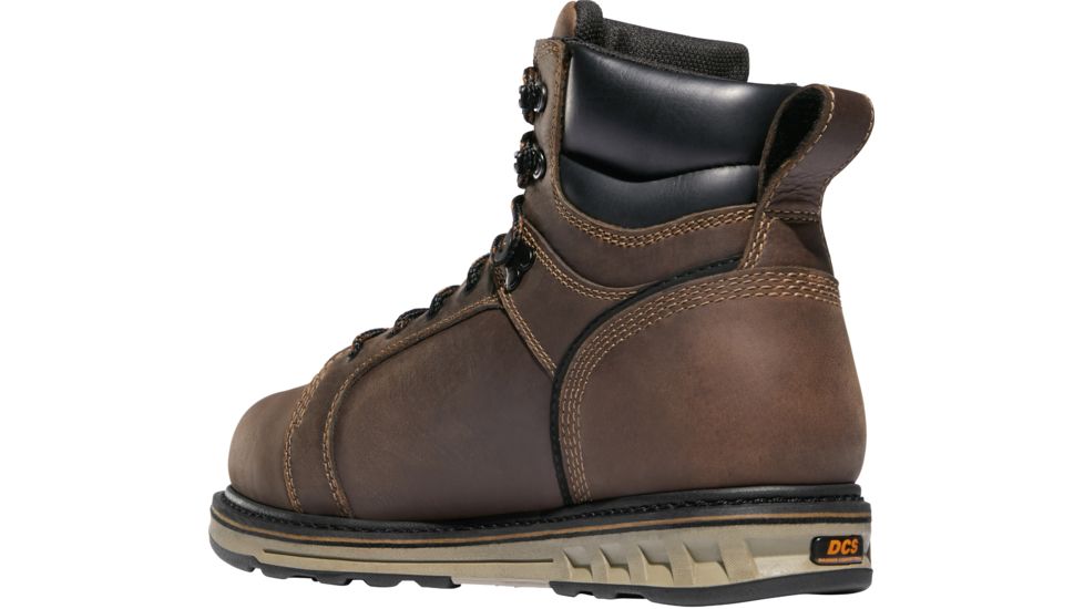 Danner Steel Yard 6in Wedge Hot Steel Work Boot - Mens, Brown, 15 US, Wide, 12537-15EE