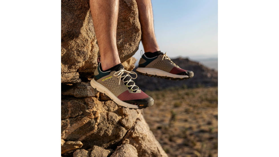 Danner Trail 2650 Campo 3in Height Shoes - Mens, Brick/Tan/Blue, 10, Width D, 68940-10-D