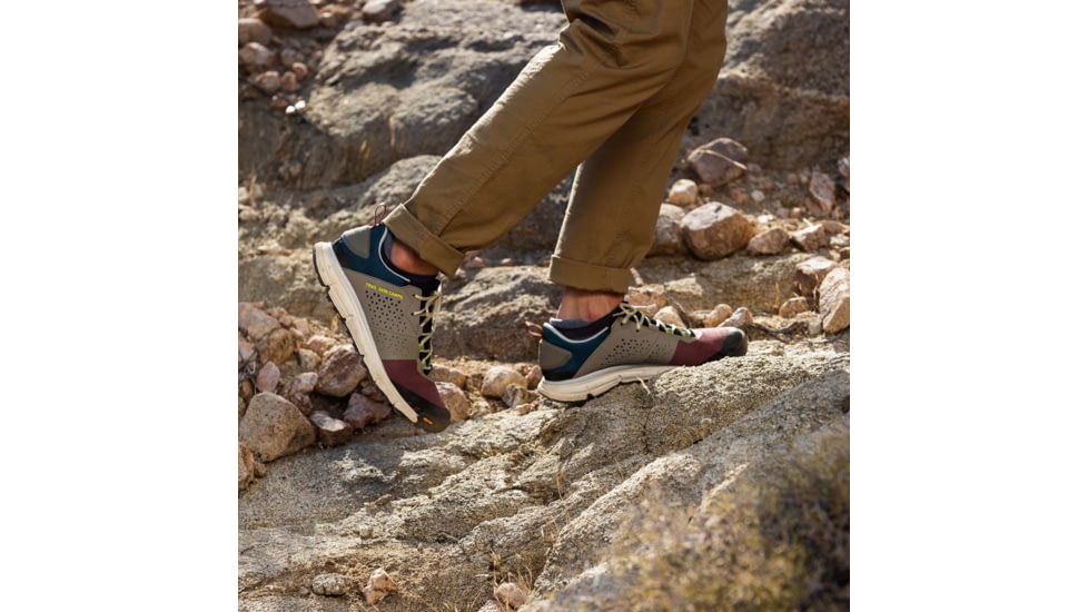 Danner Trail 2650 Campo 3in Height Shoes - Mens, Brick/Tan/Blue, 10, Width D, 68940-10-D