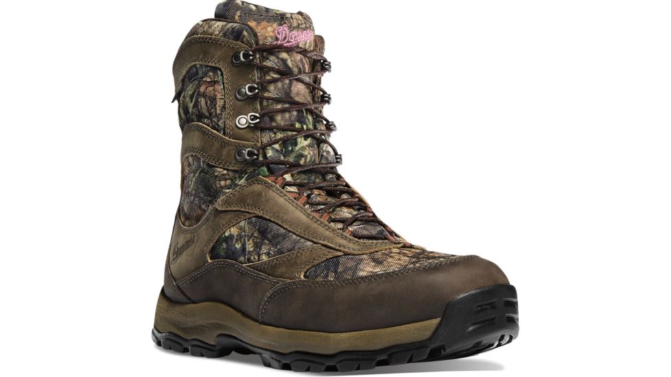 Danner Women's High Ground 8in Boots, Mossy Oak Break-Up Country, 11M, 46248-11M