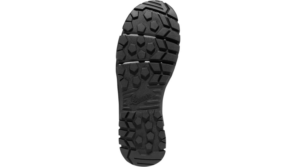 Danner Men's Lookout EMS/CSA Side-Zip 8in Non-Metallic Toe Boots, Black, 6.5XW, 23826-6-5XW