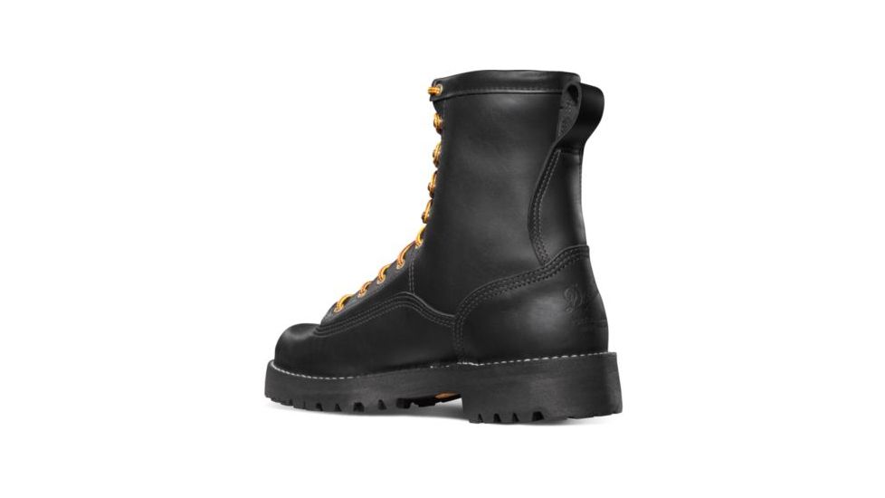 Danner Rain Forest 8in Boots, Black, 12EE, 14100-12EE
