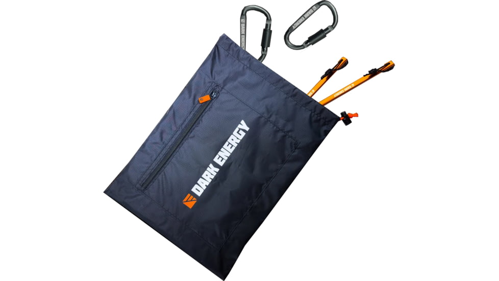 Dark Energy 18W Spectre Solar Panel Accessories Kit, Black/Orange, AKSSPF18