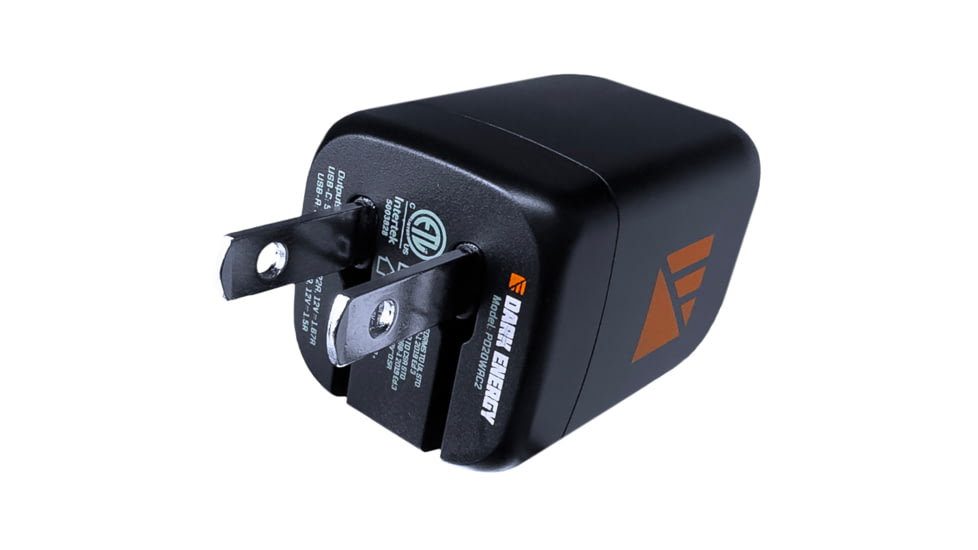 Dark Energy PD-enabled 20W AC adptr w/USB-A and USB-C