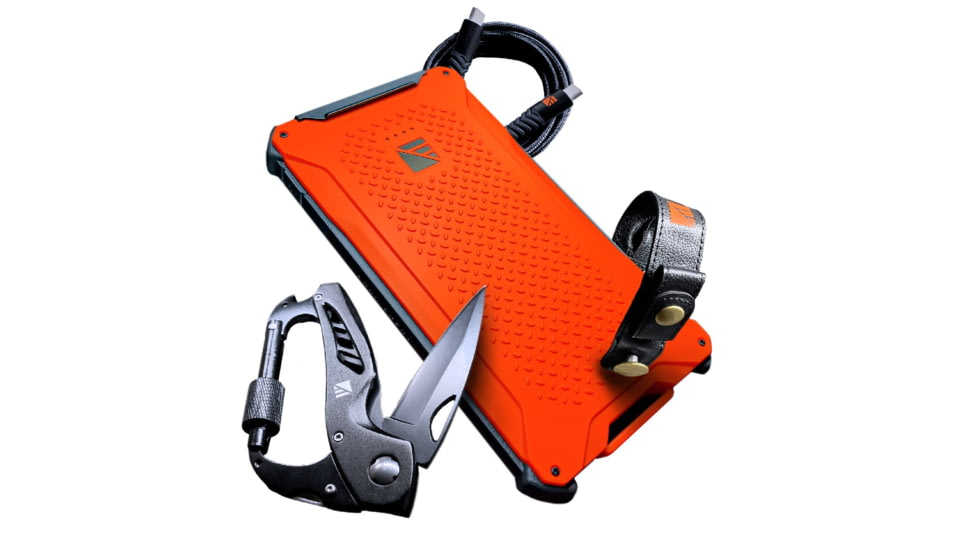 Dark Energy Poseidon Pro Indestructible Charger, Hi-Vis Orange, PSPRO10HIVIS