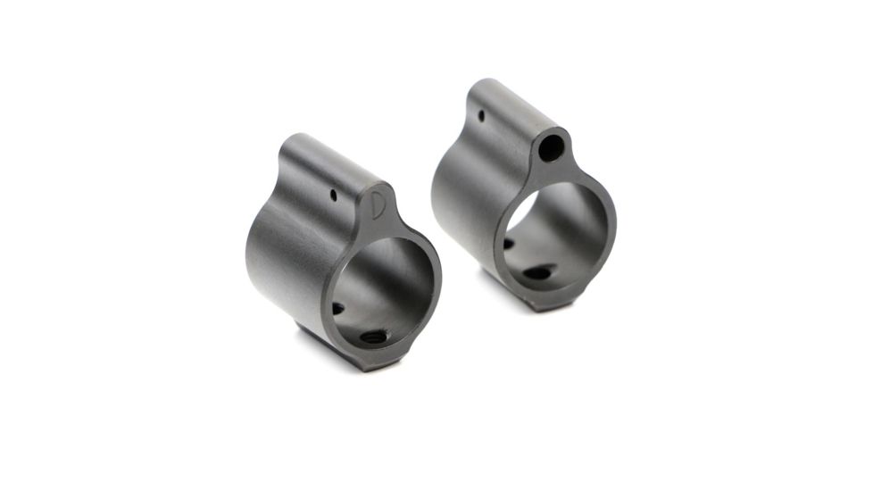 Dark Hour Defense .750 Gas Block, AR15, Black DHGB