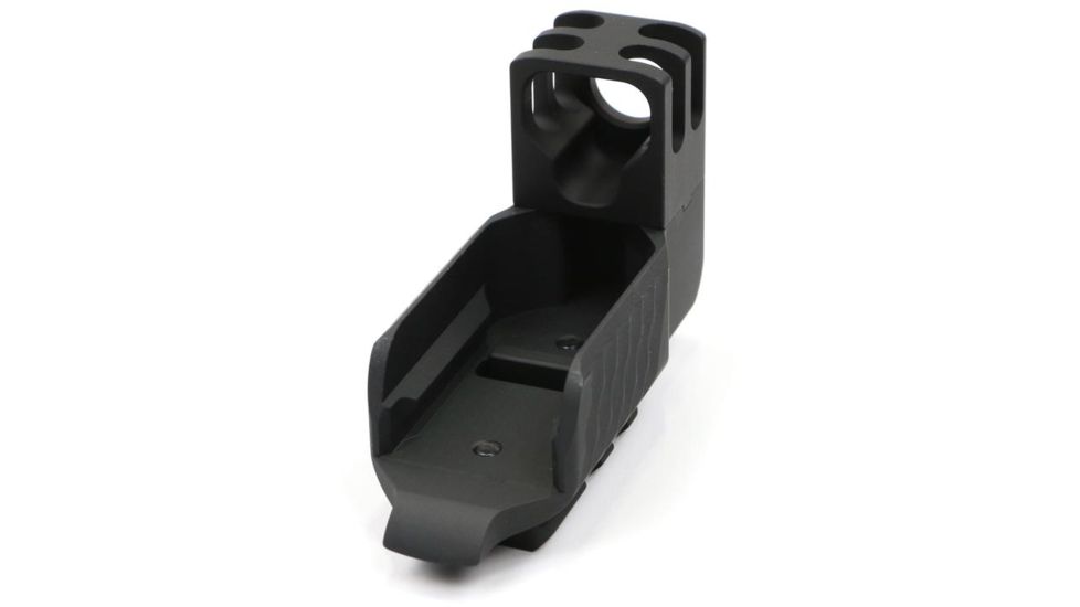 Dark Hour Defense M&amp;P 380 EZ Compensated Stand Off Device w/Rail f/ Light Attachment, 6.5inX3.5inX2in, Black, DHMPSOD-EZ