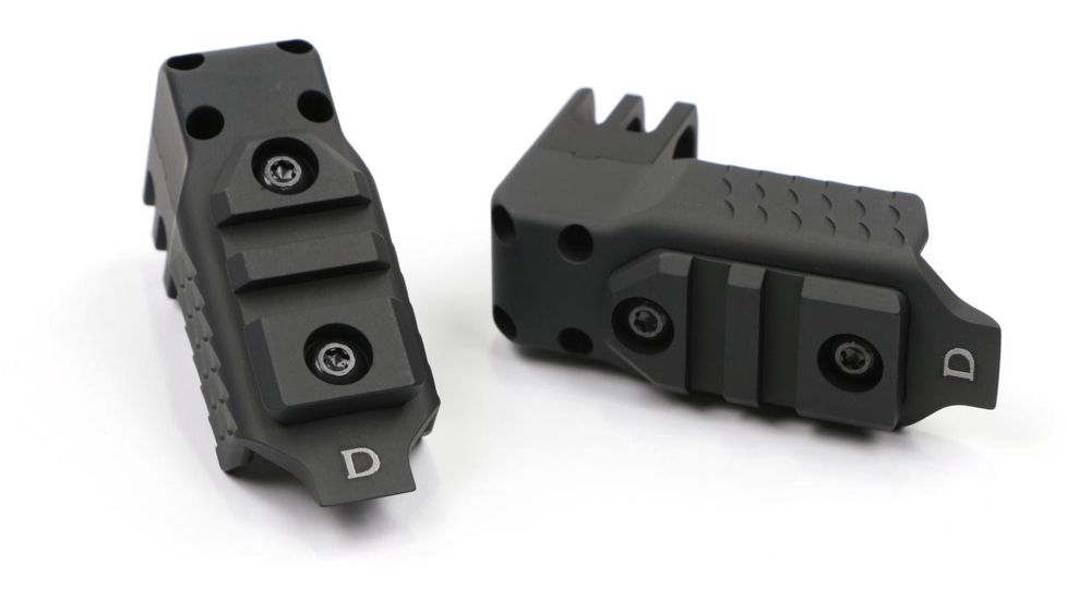 Dark Hour Defense M&amp;P 380 EZ Compensated Stand Off Device w/Rail f/ Light Attachment, 6.5inX3.5inX2in, Black, DHMPSOD-EZ