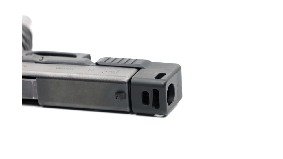 Dark Hour Defense Stand Off Device for Glock 19/19X/45 9mm, Compact Size w/ Compensator, Black DHGSOD-19C