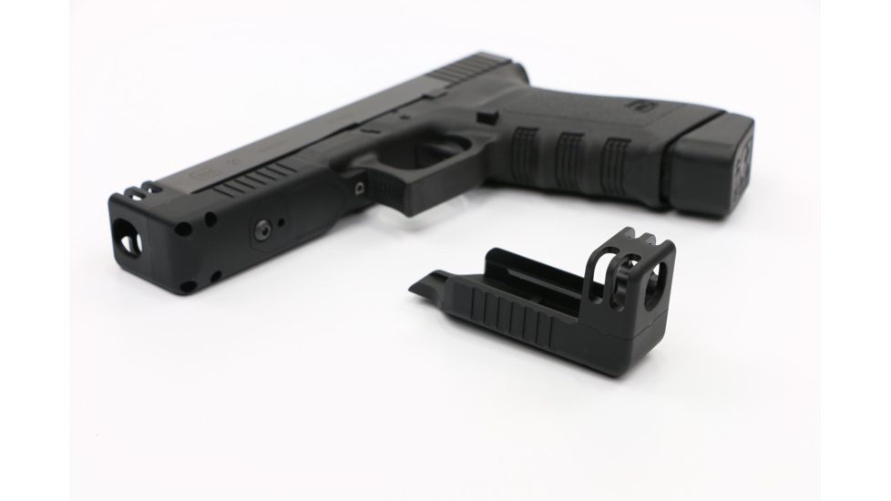 Dark Hour Defense Stand Off Device for Glock 20/21, Standard Size w/ Compensator, Black DHGSOD-20C