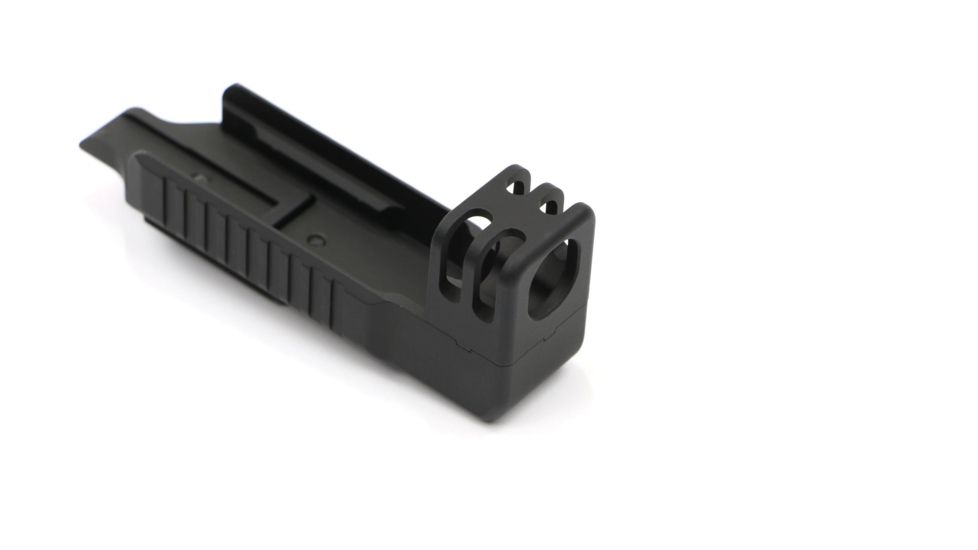 Dark Hour Defense Stand Off Device for Glock 34/35, Standard Size w/ Compensator &amp; Rail, Black DHGSOD-34CR