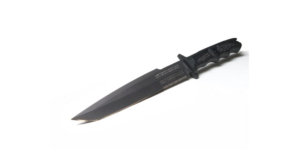 Dark Ops Doh112 Interceptor 911 Tactical Knife With Sheath Ticn Finish