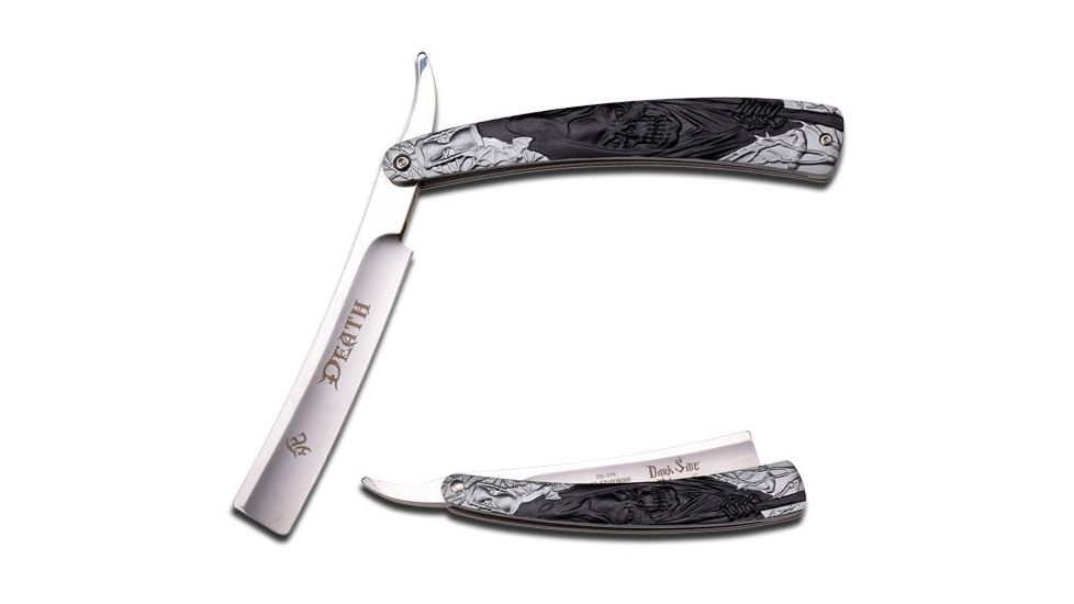Dark Side Blades Folding Blade, 4.5in, Stainless Steel Blade, Aluminum Handle DS-016GB
