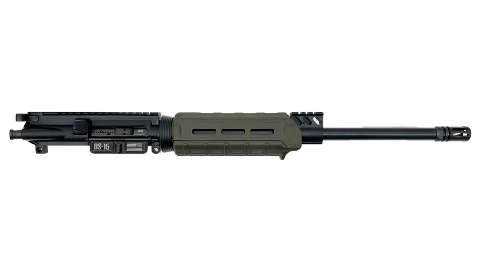 Dark Storm Industries DS-15, AR-15, 5.56x45mm NATO, 16 inch Upper Receiver, SOCOM Profile, Carbine Length, 1-9 Twist, A2 Style Birdcage Flash Hider, OD Green, DSI-UC5-MOE-T5-ODX