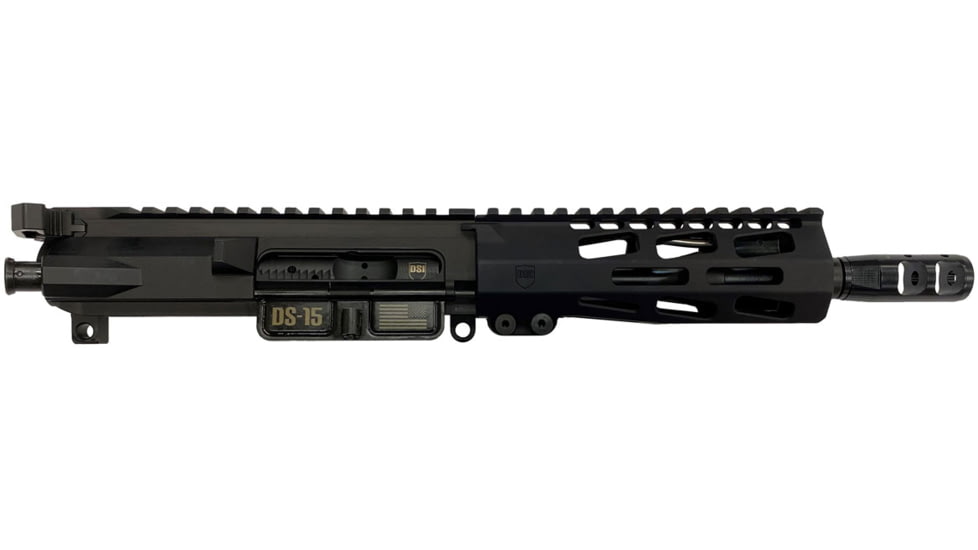 Dark Storm Industries DS-15 Typhoon Complete Upper Receiver, .300 Blackout, 7.5in Barrel, M4, Pistol Profile, 1-8 Twist, 5/8x24 Thread, M-Lok, Firestorm,Type III Hard Coat, Black, DSI-UC5-TYP-7T3-BLK