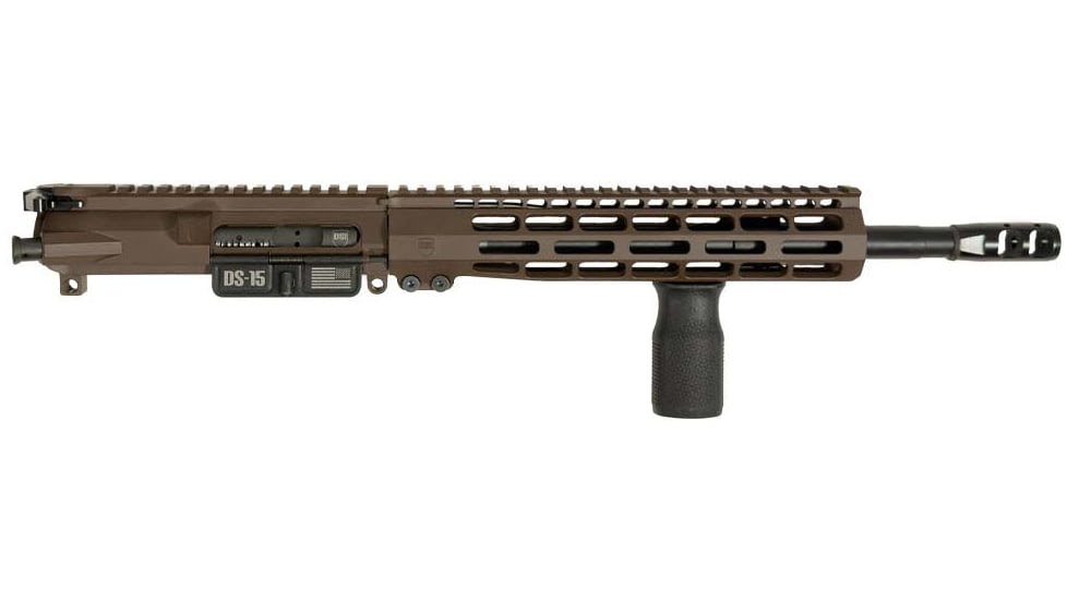 Dark Storm Industries DS-15 AR-15 Typhoon 5.56x45mm NATO 12.5inch Upper Receiver, Carbine Length, 1-7 Twist, 1/2x28, Firestorm Compensator, Cerakote, Copperhead Brown, DSI-UC5-TYP-12C7-T5-CHB