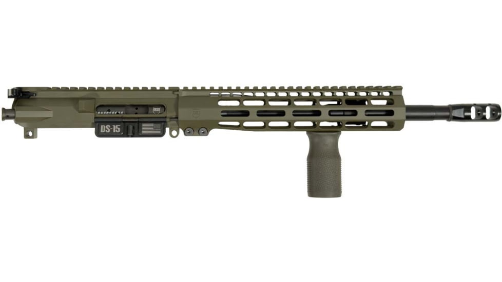Dark Storm Industries DS-15 AR-15 Typhoon 5.56x45mm NATO 12.5inch Upper Receiver, Carbine Length, 1-7 Twist, 1/2x28, Firestorm Compensator, Cerakote, Olive Drab Green, DSI-UC5-TYP-12C7-T5-ODG
