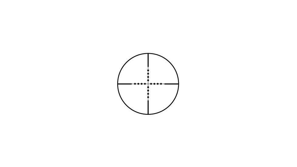 Countersniper Optics MilDot Rifle Scope 5-25x 42mm Matte Black DOH334 Reticle