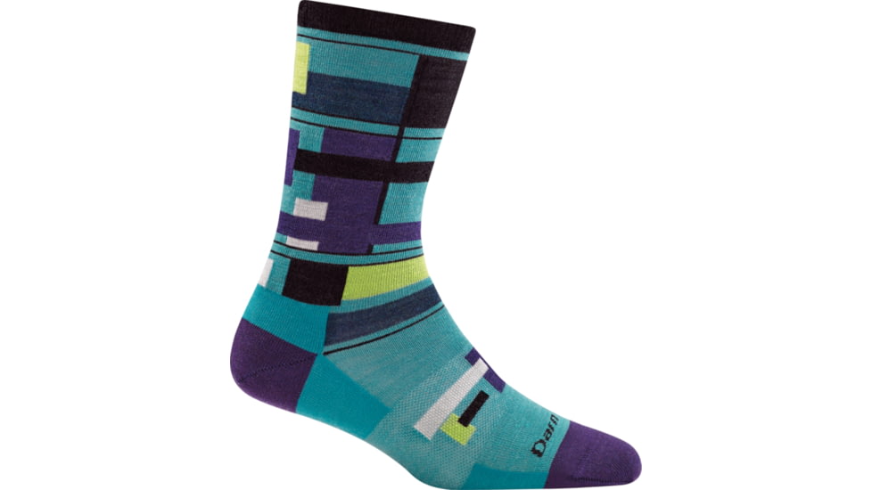 Darn Tough Alexa Crew Light Sock - Womens, Teal, Large, 6014-TEAL-L-DARN