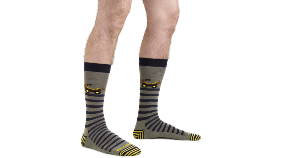 Darn Tough Animal Haus Crew Lightweight Sock - Mens, Loden, Large, 6066-LODEN-L-DARN