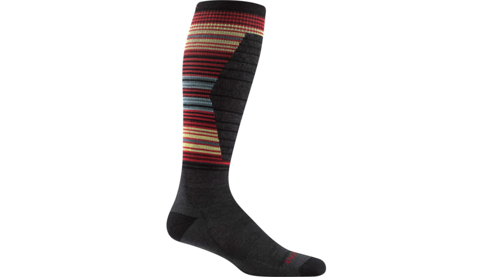 Darn Tough Backwoods OTC Lightweight Ski Sock - Mens, Charcoal, Large, 8016-CHARCOAL-L-DARN