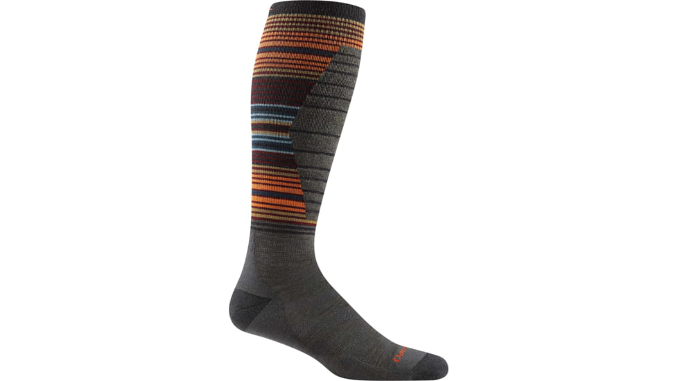 Darn Tough Backwoods OTC Lightweight Ski Sock - Mens, Forest, Large, 8016-FOREST-L-DARN