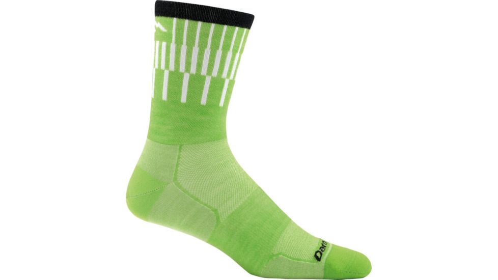 Darn Tough Breakaway Micro Crew Ultra-Light Sock - Mens, Green, Medium, 1790-GREEN-M-DARN