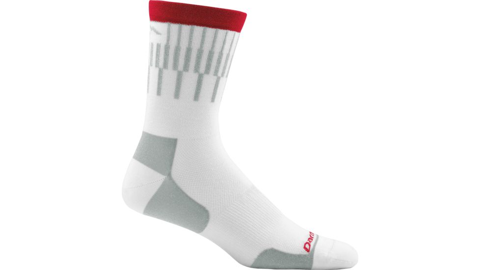 Darn Tough Breakaway Micro Crew Ultra Light, White, Medium, 1790-WHITE-M-DARN