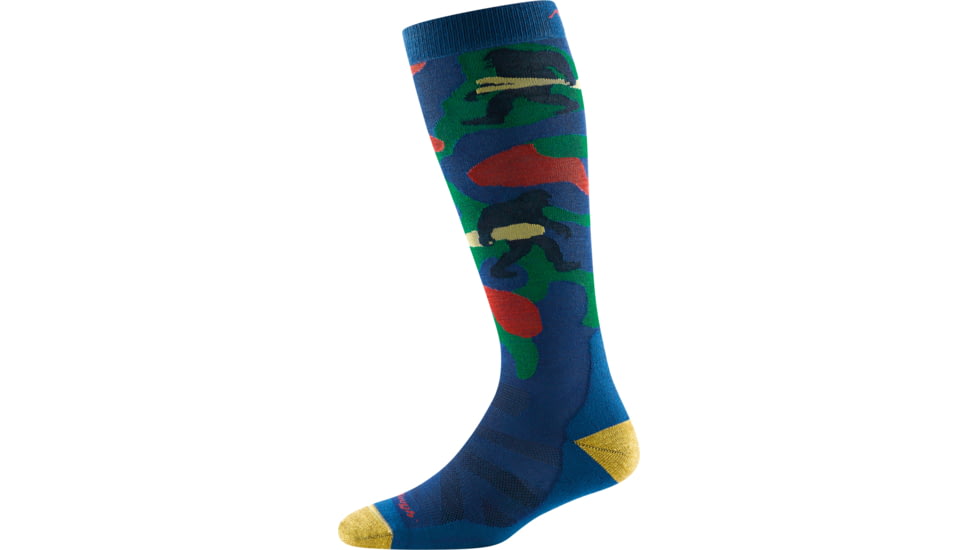 Darn Tough Camo Jr. OTC Midweight with Cushion, Marine, Small, 3030-MARINE-S-DARN