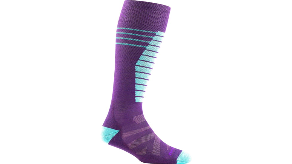 Darn Tough Edge Over-The-Calf Midweight Ski Sock - Kids, Nightshade, Medium, 3029-NIGHTSHADE-M-DARN