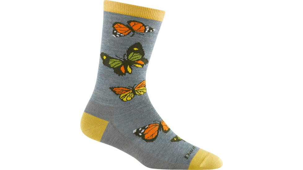 Darn Tough Flutter Crew Lightweight Socks - Womens, Seafoam, Medium, 6109-SEAFOAM-M-DARN