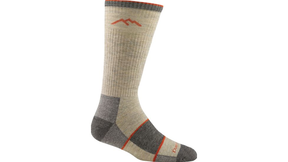 Darn Tough Hike/Trek Boot Full Cushion Sock - Men's-Oatmeal-Large