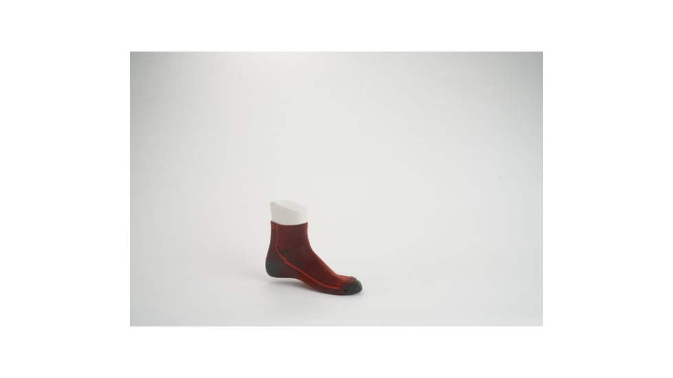 Darn Tough Hiker 1/4 Midweight with Cushion Socks - Mens, Chestnut, Medium, 1959-CHESTNUT-M-DARN