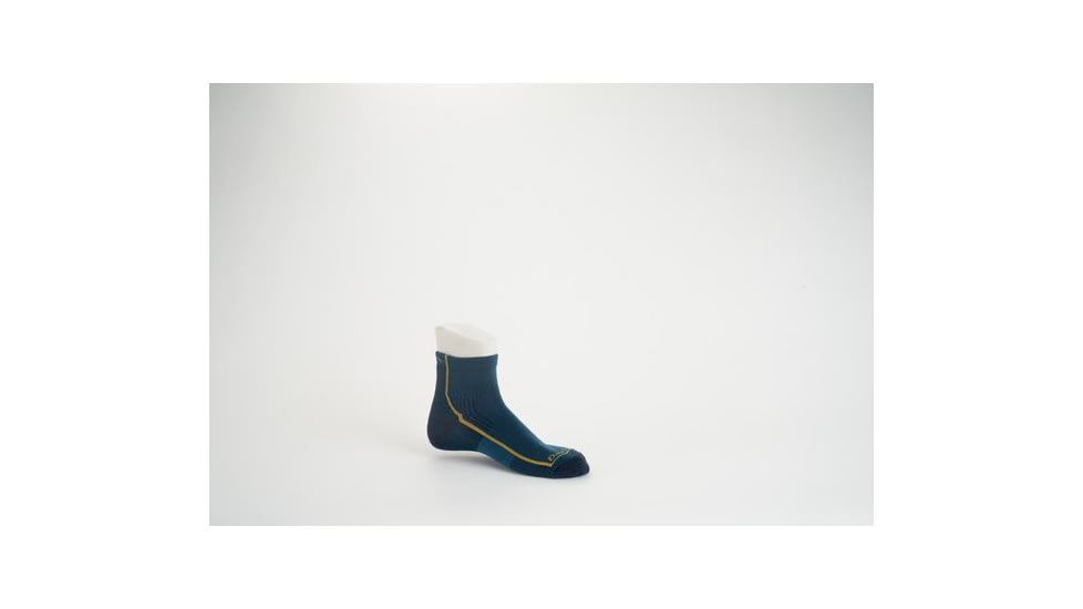 Darn Tough Hiker 1/4 Midweight with Cushion Socks - Mens, Dark Teal, Extra Large, 1959-DARK-TEAL-XL-DARN