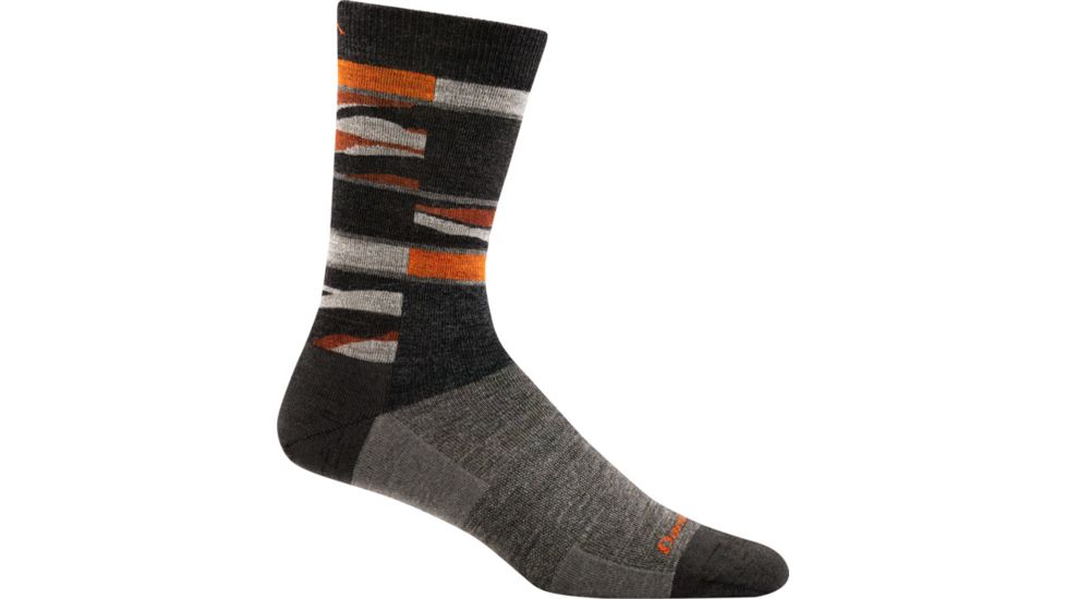 Darn Tough Icefields Crew Light Sock - Mens, Brown, Large, 6019-BROWN-L-DARN