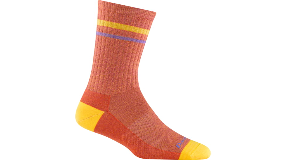 Darn Tough Letterman Crew Lightweight Socks - Womens, Sunstone, Small, 6064_SUNSTONE_S_DARN