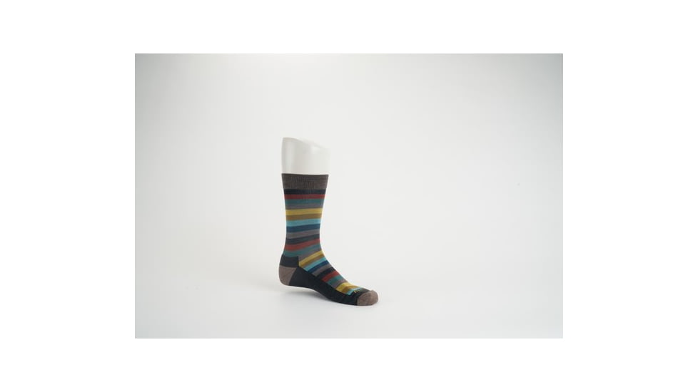 Darn Tough Merlin Crew Lightweight with Cushion Socks - Mens, Charcoal, Extra Large, 6113-CHARCOAL-XL-DARN