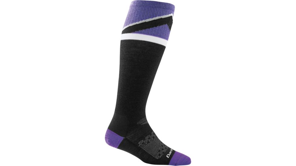 Darn Tough Mountain Over-the-Calf Cushion Sock - Womens, Purple, Medium, 1871-PURPLE-M-DARN
