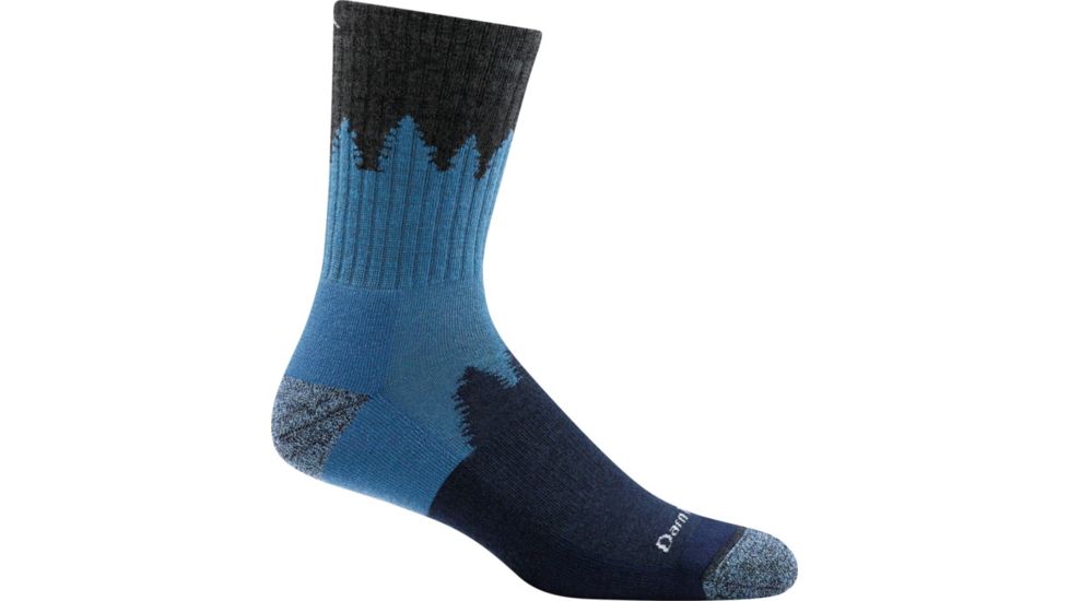 Darn Tough Number 2 Micro Crew Cushion Sock - Mens, Charcoal, Medium, 1974-CHARCOAL-M-DARN