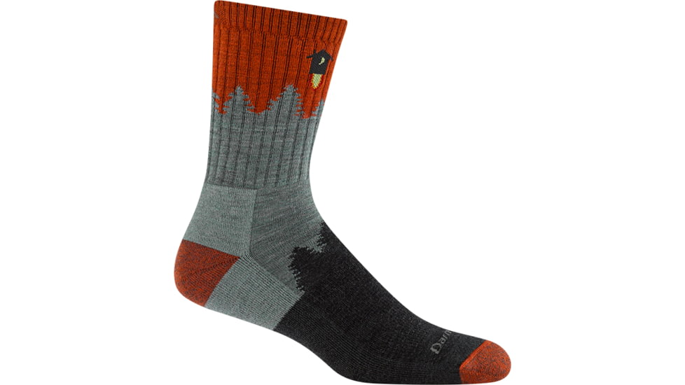 Darn Tough Number 2 Micro Crew Midweight with Cushion Socks - Mens, Seafoam, Medium, 1974-C-7032-04
