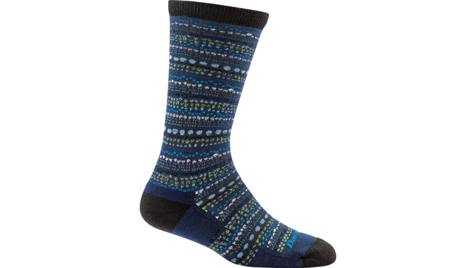 Darn Tough Pebbles Crew Light Cushion - Womens, Eclipse, Small, 1614-ECLIPSE-S-DARN