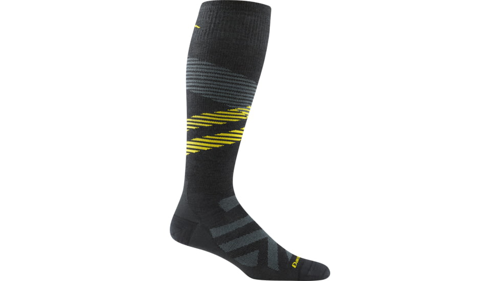 Darn Tough Pennant RFL OTC Ultra-Lightweight Socks - Mens, Carbon, Medium, 8002-CARBON-M-DARN