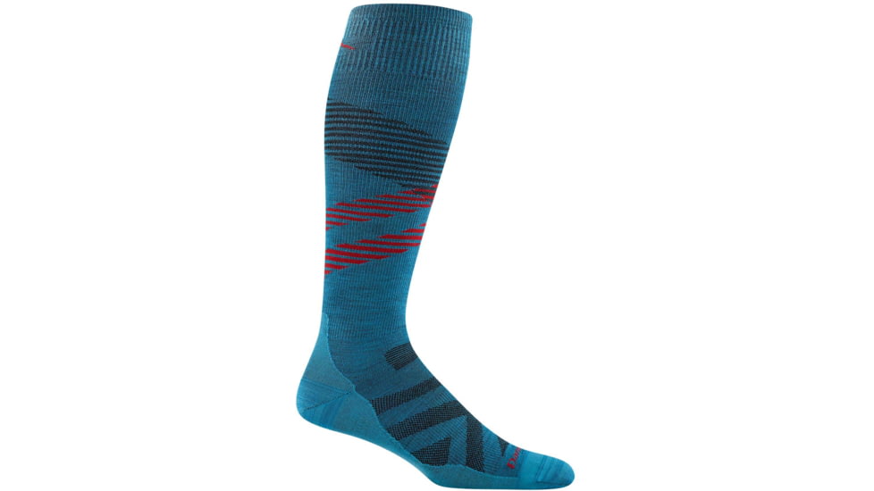 Darn Tough Pennant RFL OTC Ultra-Lightweight Socks - Mens, Cascade, Large, 8002-CASCADE-L-DARN