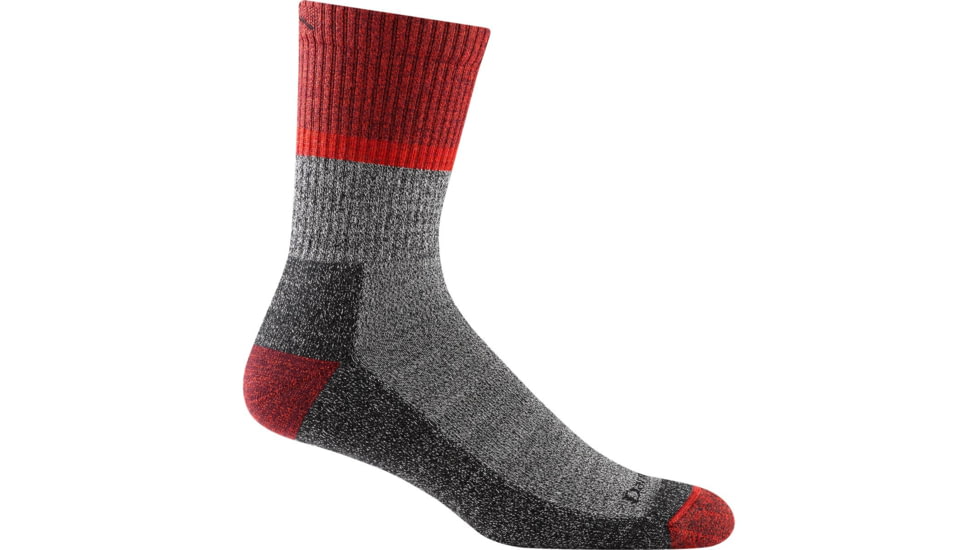Darn Tough Ranger Micro Crew Midweight Sock with Cushion - Mens, Pepper, Medium, 5004-PEPPER-M-DARN